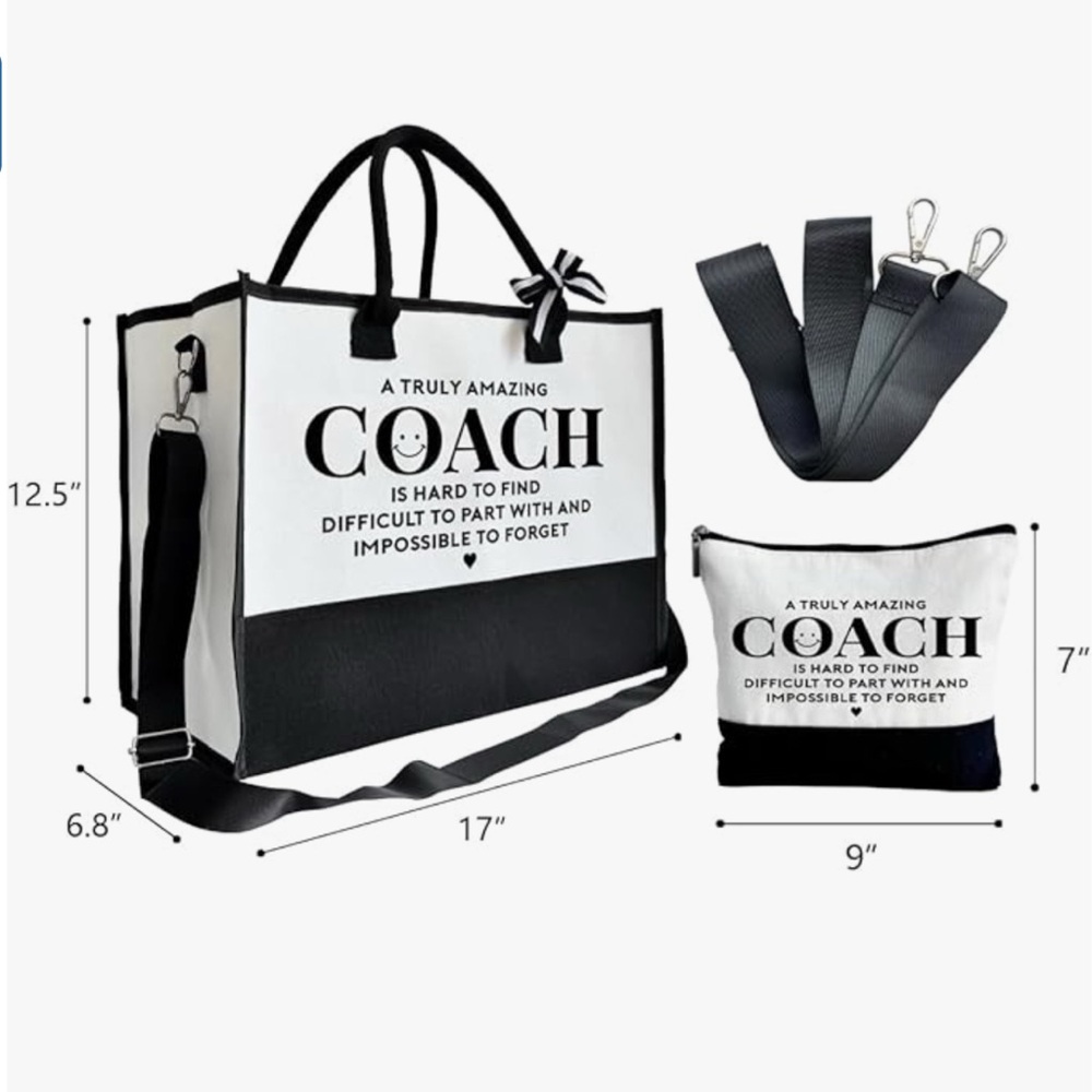 Large Coach Appreciation Tote - Picture 2 of 5